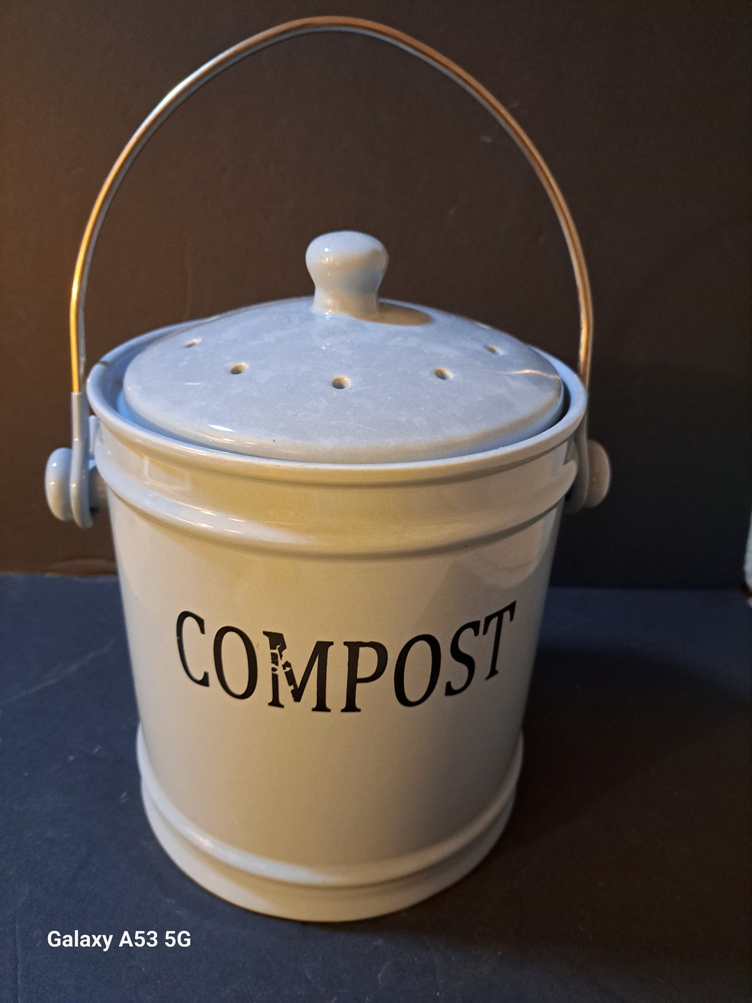 Crofton Countertop Compost Bin Etsy