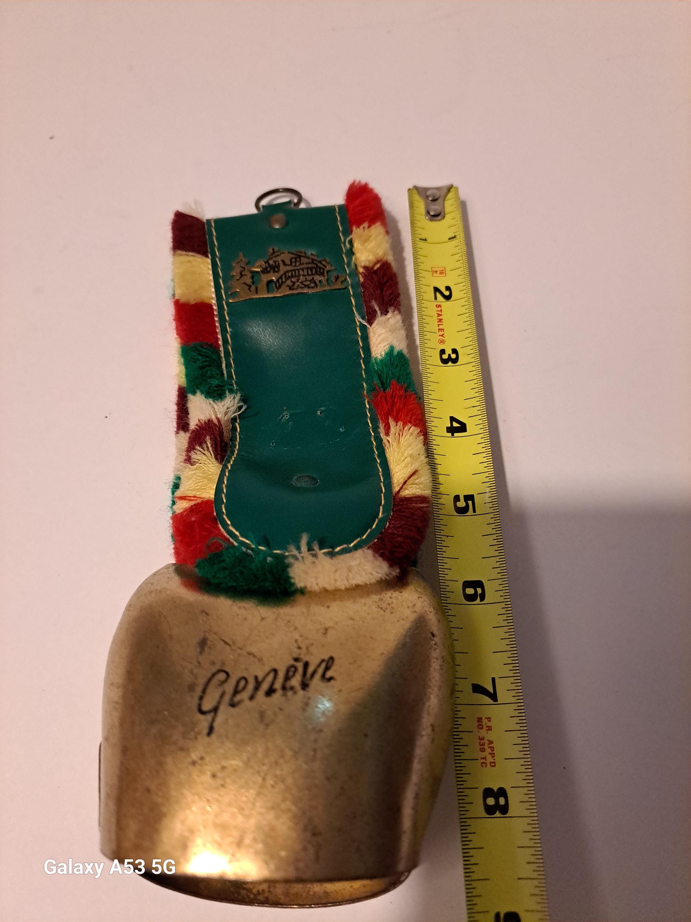 スイス製 ブロンズカウベル Geneve Geneva Swiss Cow Bell - Etsy Canada