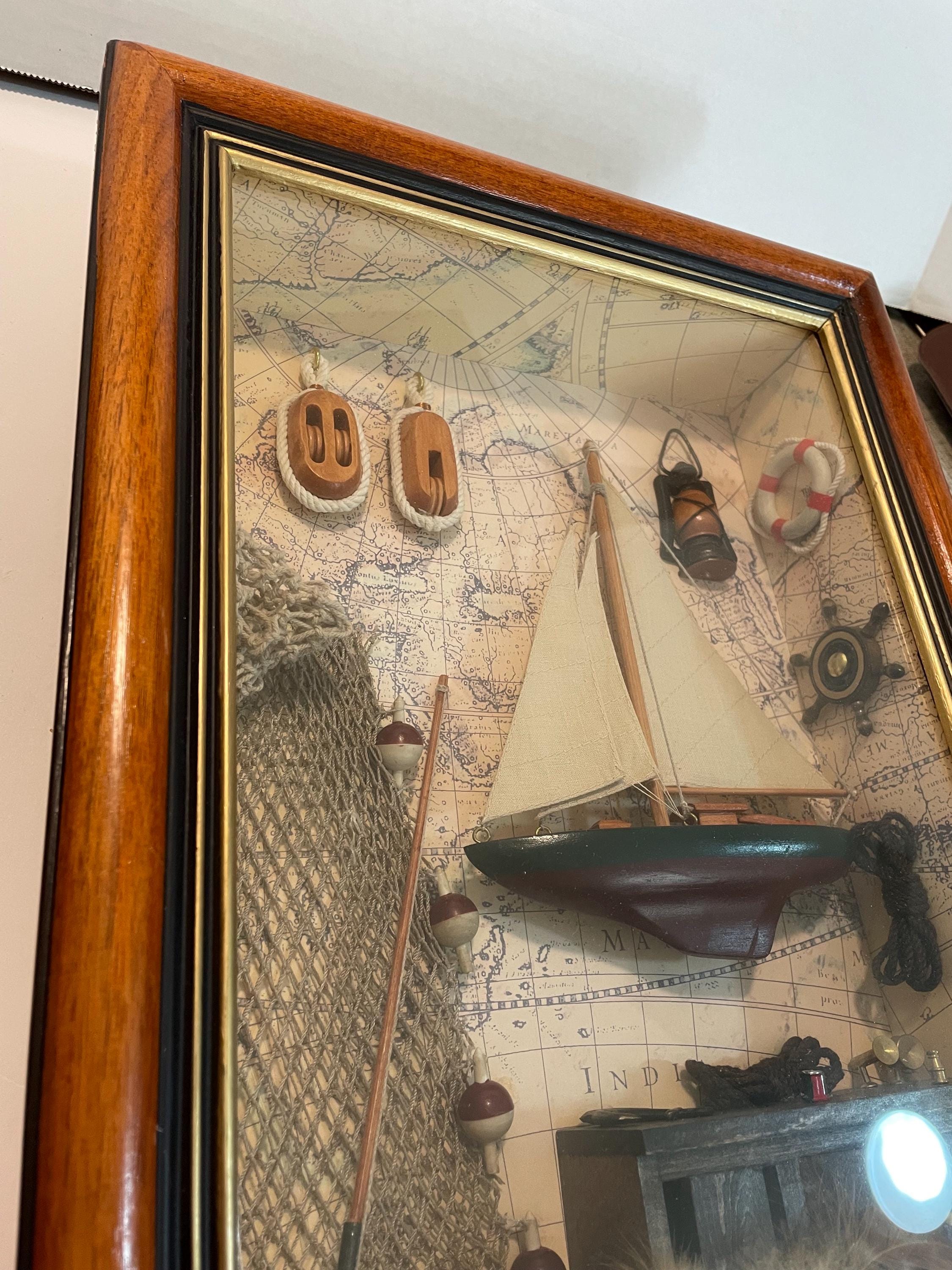 Nautical Shadow Box - Etsy