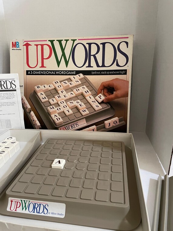 Vintage Upwords Boardgame. Made in USA - Etsy