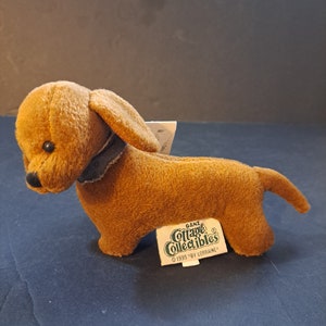 Vintage Ganz Dachshund plush