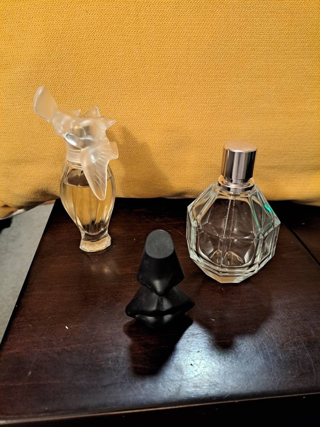 Small Diamond Shape Perfume Diamond Shape Glass CRYSTAL PERFUME