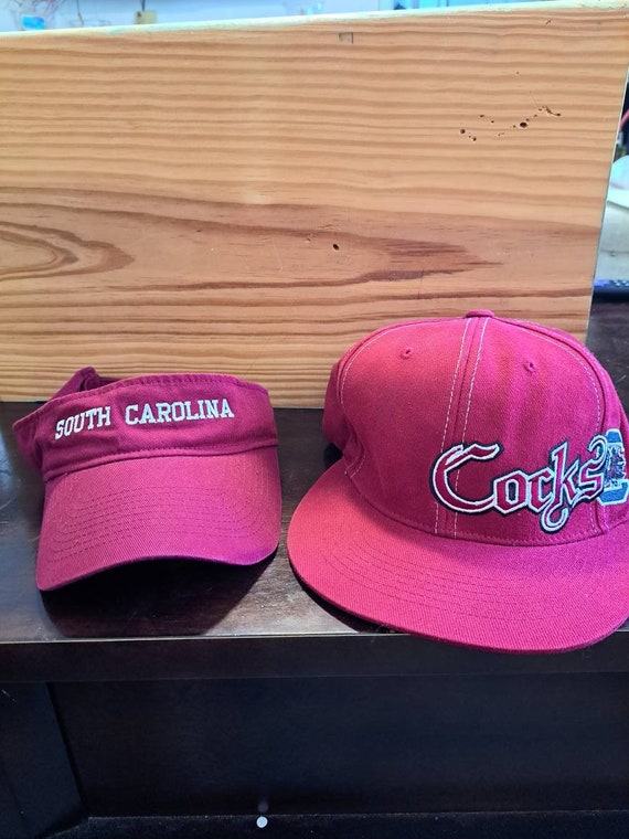 SC visor and SC Gamecocks cap