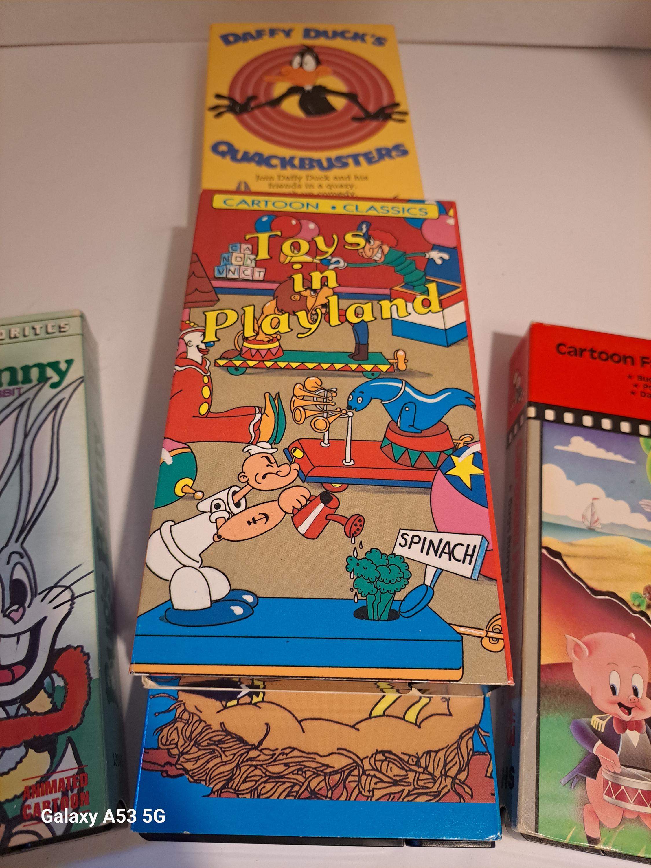 Vintage Vhs Cartoons. 5 Vhs - Etsy
