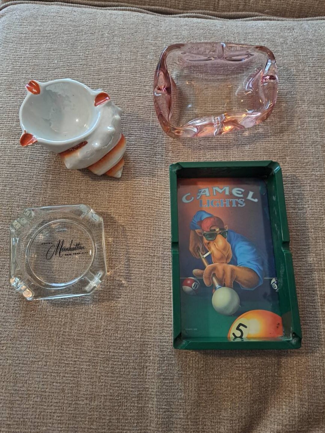 Vintage Ashtrays Etsy