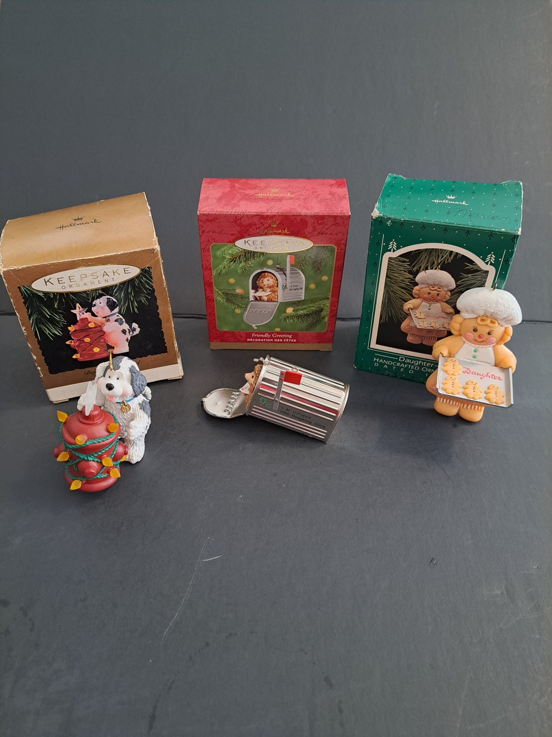 Vintage Hallmark Ornaments Etsy