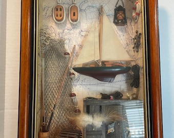 Nautical Shadow Box - Etsy