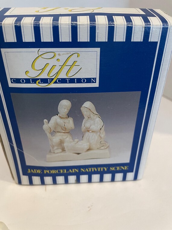 Jade Porcelain Nativity Scene - Etsy