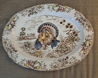 Vintage turkey platter