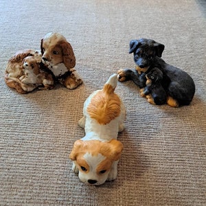 Dog figurines