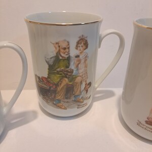 Norman rockwell mugs
