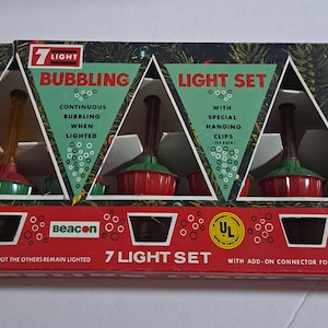 Beacon 7 pack vintage bubble lights