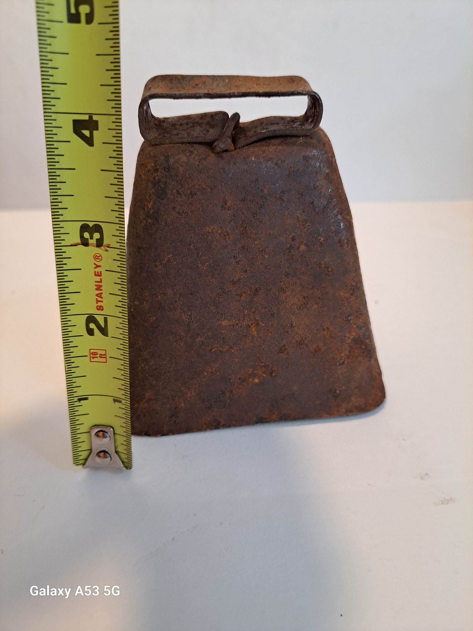 Square Rusted Cowbell Vintage Cow Bells - Etsy