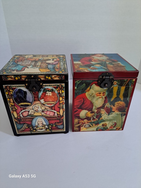 Christmas Jack in Box Music Box - Etsy