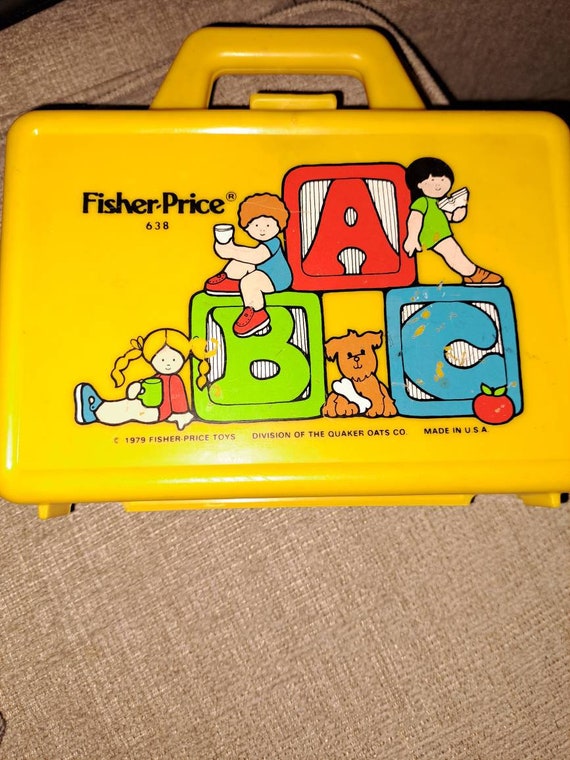 Vintage Fisher Price ABC lunchbox