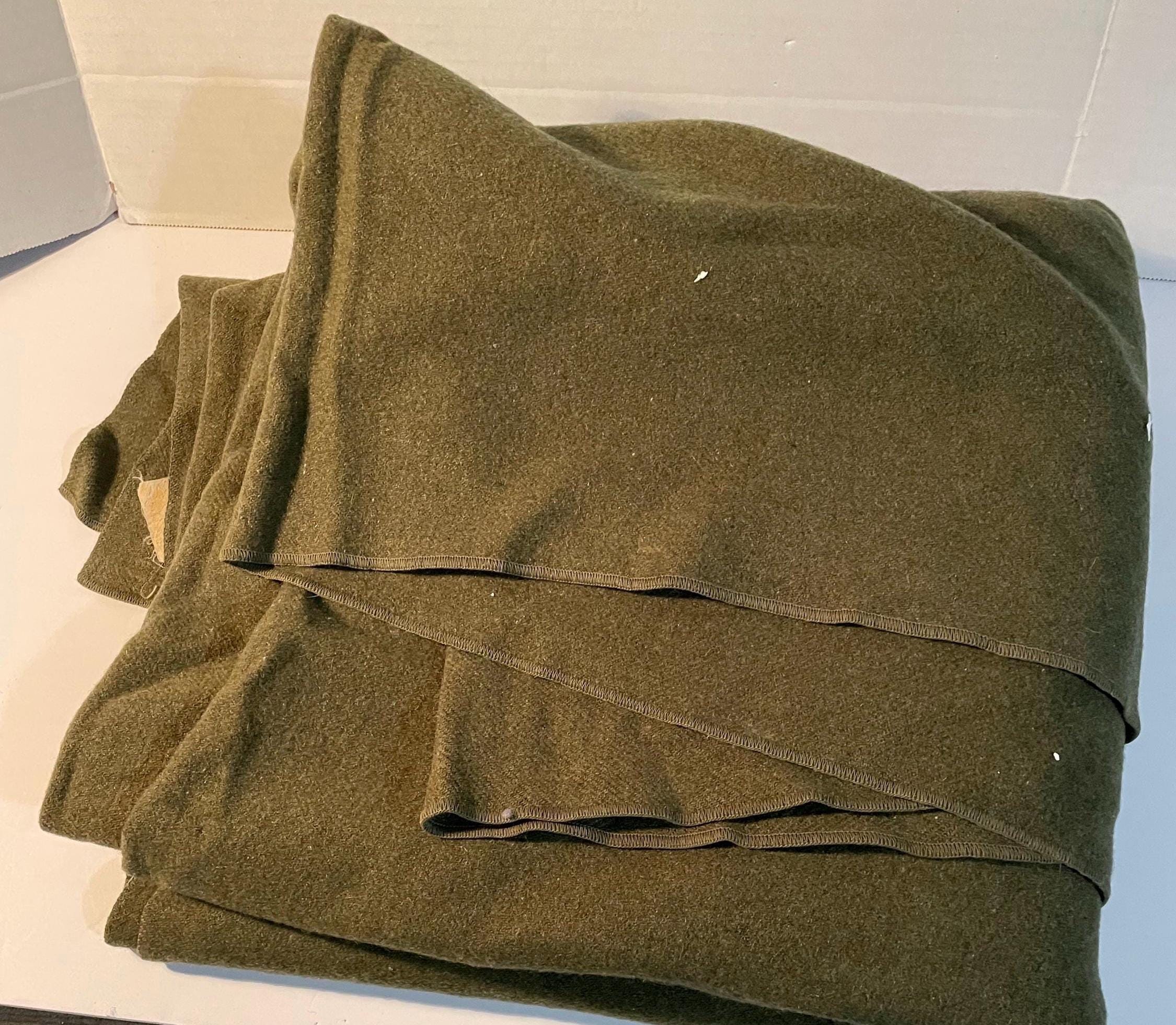 Vintage St Marys Vintage Wool Blanket - Etsy