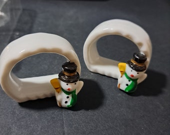 Christmas napkin rings