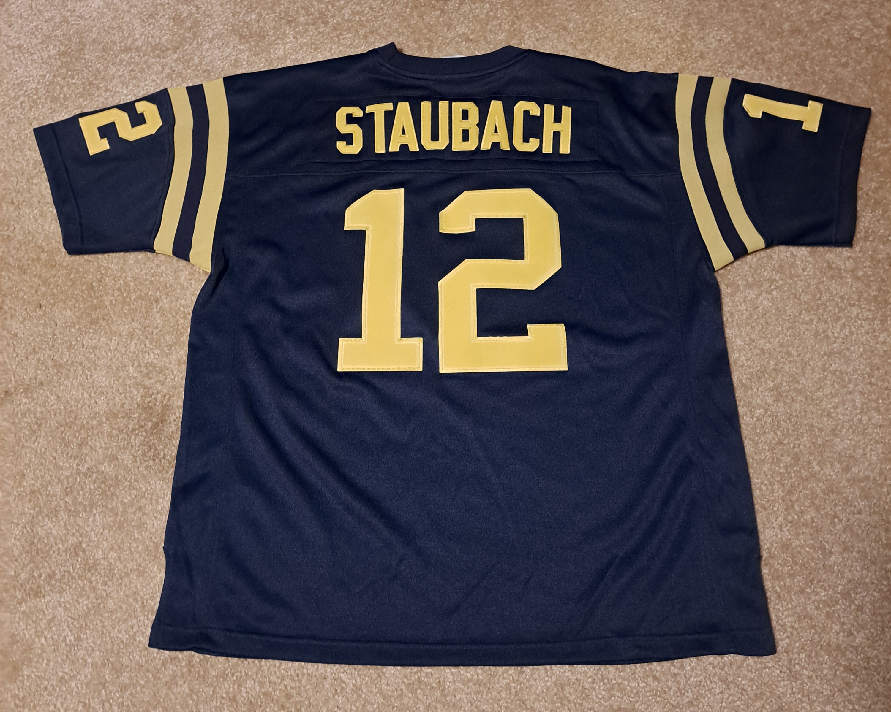 Roger Staubach Jersey ROGER STAUBACH CUSTOM DALLAS COWBOYS DS B