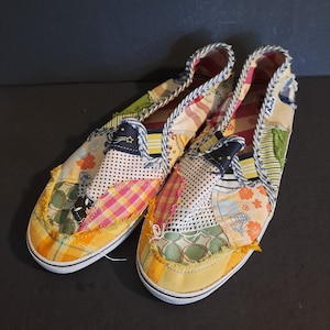 Keds multi color slip on