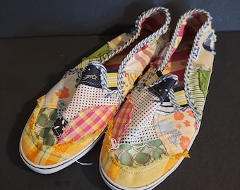 Keds multi color slip on
