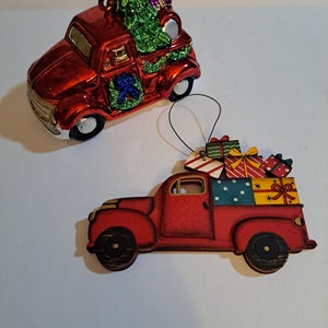 Truck ornaments