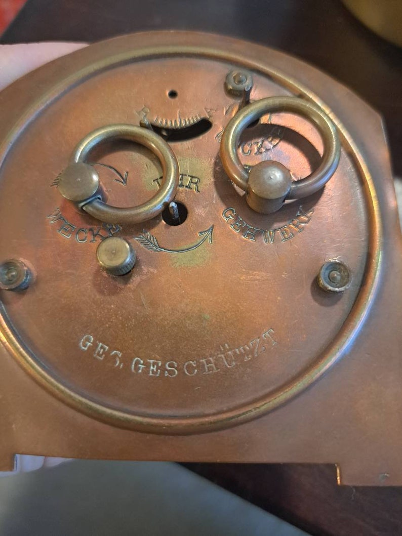 Vintage Clock Parts Etsy