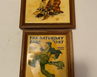 Norman Rockwell + 1970 Signed Print + Buy It Now ! - Etsy Canada