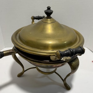 Vintage Brass Chafing dish