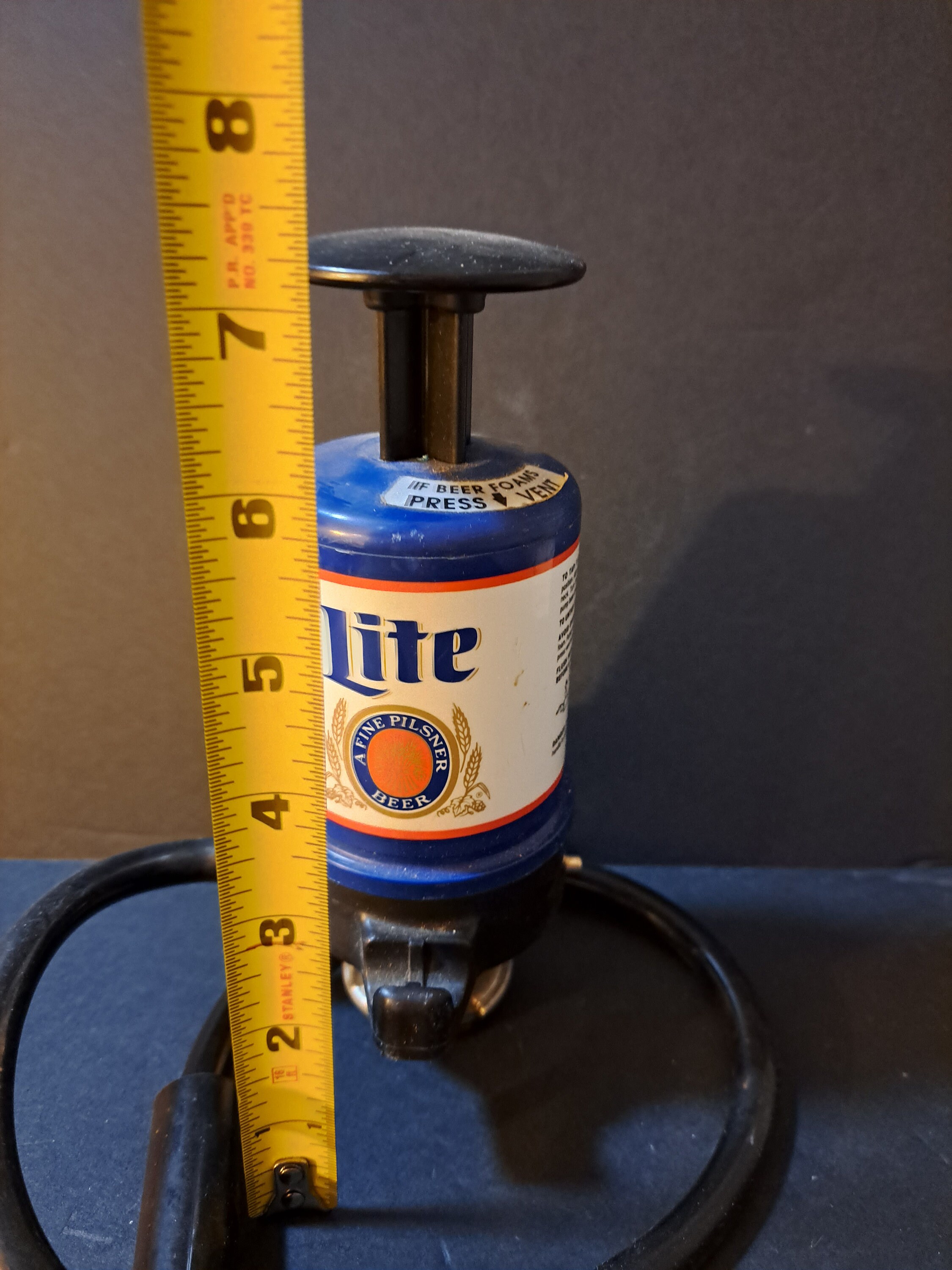 Miller Lite Keg Topper Etsy