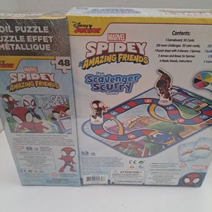 Gioco Da Tavolo Spin Master Marvel Spidey & Friends Scavenger Scurry - Nuovo