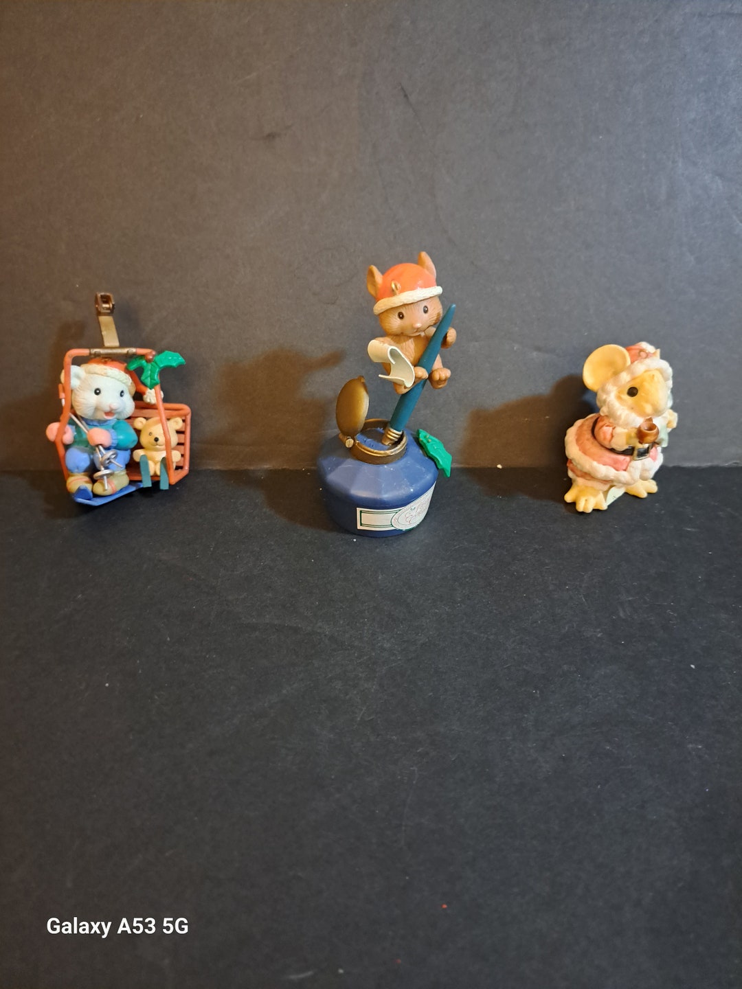 Vintage Mice Ornaments Etsy