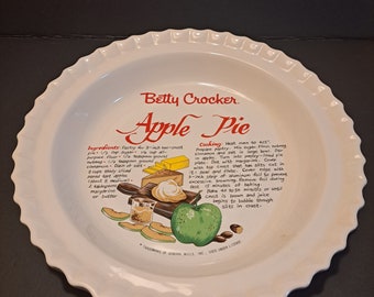 Betty Crocker Pie plate