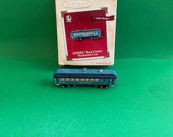 Voiture particulière comète bleue Lionel