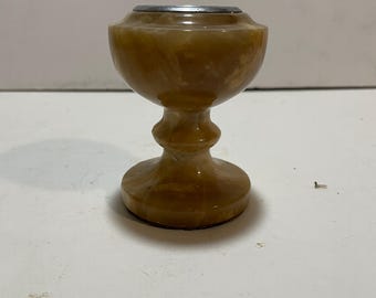 Marble candle tea light holder