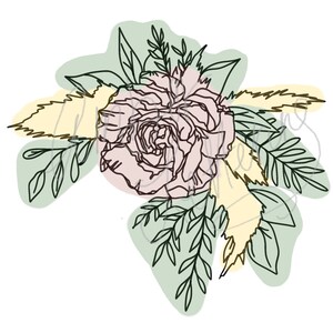 Autumn floral svg and jpeg bundle
