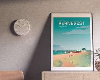 Poster - Kernevest - Brittany