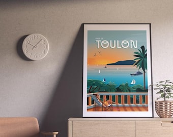 Poster - Rade de Toulon