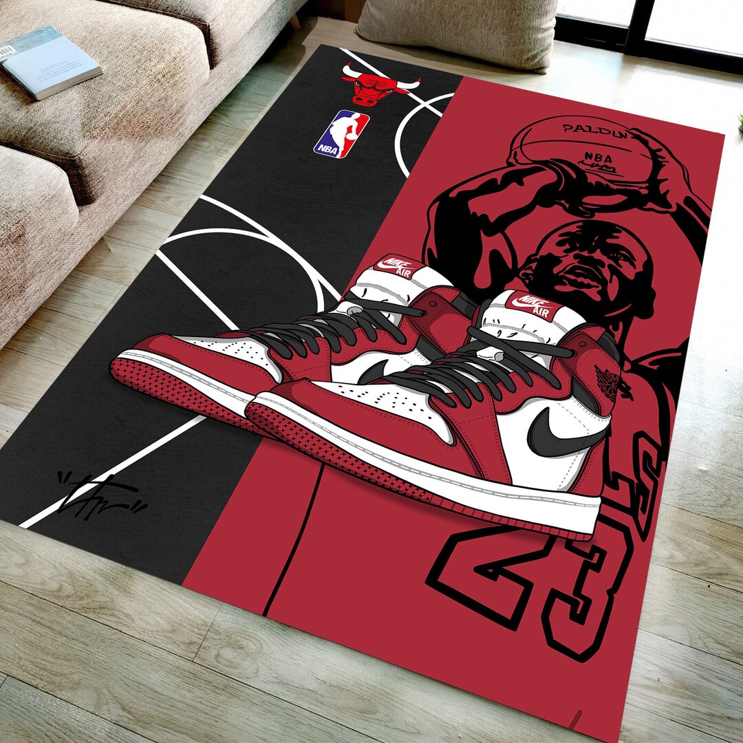 Custom Rug 016 Jordan Rug Modern Rug Popular Rug Etsy