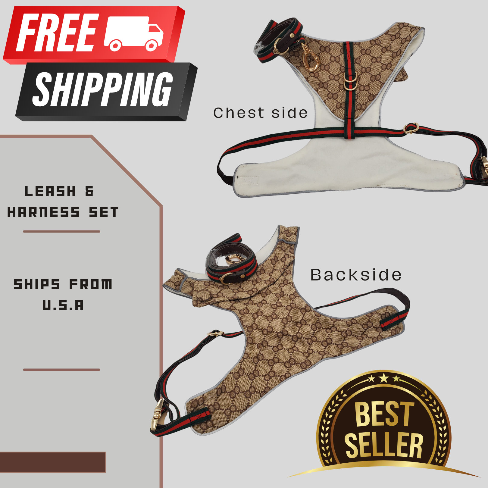 Gucci Chest Harness Etsy