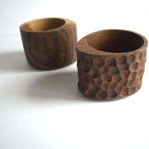 Wooden cup for coffe fans coffe gift for her Handcarved kuksa for him Carving cup Walnut coffee mug Drinkware Wooden coffee