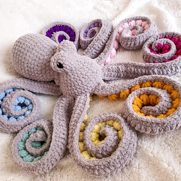 Knit Octopus Blanket Etsy