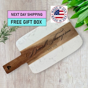 Personalized Cutting Board - Engraved Cutting Board, Custom Cutting Board, Wedding Gift, Housewarming Gift, Anniversary Gift, Engagement