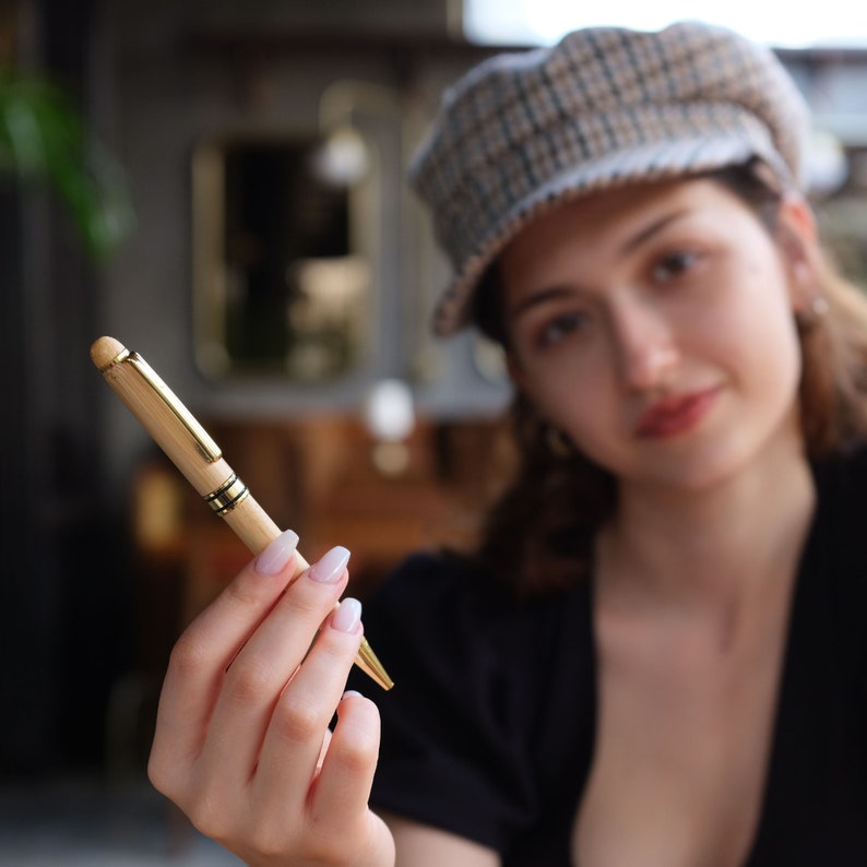 Personalized Engraved Wood Pen, Monogrammed Pen,custom Wooden Ballpoint ...