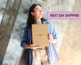 Business Logo Portfolio, Personalized Leather Business Padfolio, Small Business Gift, Corporate Portfolio, Office Gifts, Mother's Day Gift