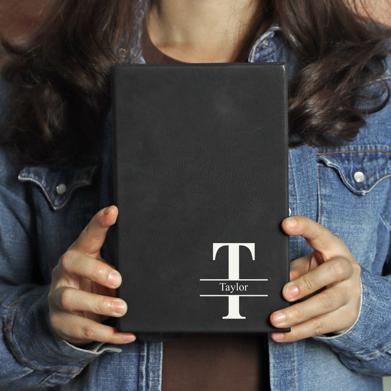 Customized leather journal personalized leather journal etsy