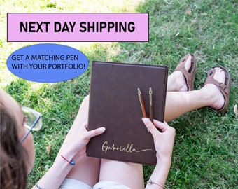 Custom Leather Gift Set, Personalized Portfolio With Pen, Appreciation Gift, Custom Company Gifts, Gift Set For Him, Custom Graduation Gifts