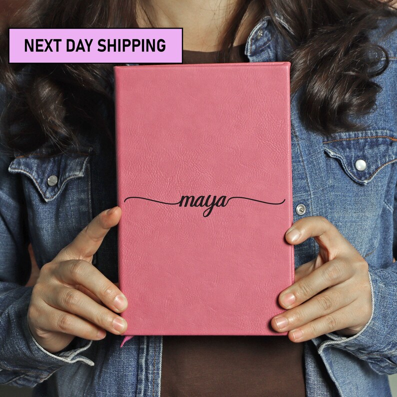 Customized Leather Journal Personalized Leather Journal Etsy