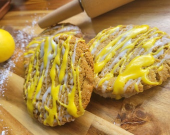 Lemomile Cookies (One Dozen lemon-chamomile cookies)