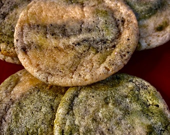 Matcha Jasmine Cookies (One Dozen)