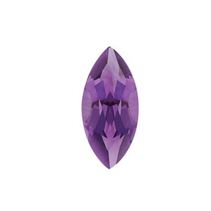 Natural Genuine Brazilian Amethyst Marquise Faceted Loose Stones, February Birthstone, Jewelry Making, Semi-Precious Stones (4x2mm - 14x7mm)